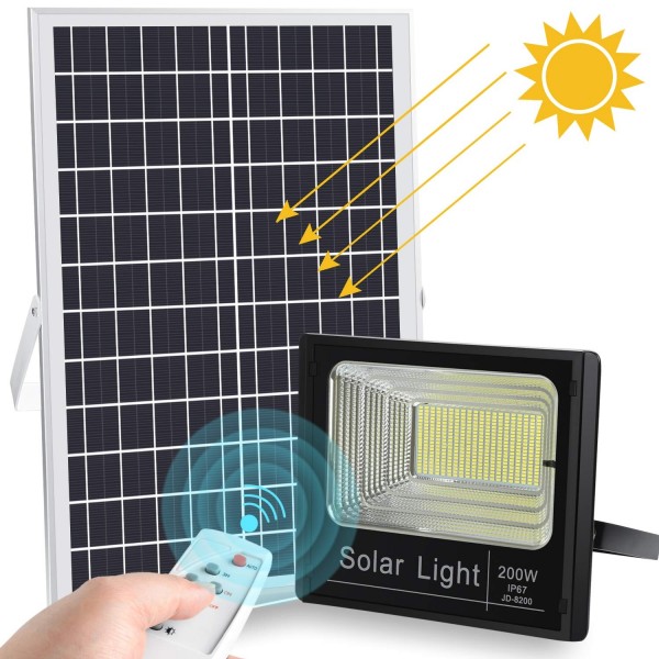 Solar Floodlight 200w Hello Today
